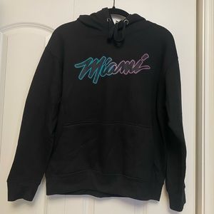 Miami Florida ESY Surf Co Since 1970 Hoodie Hooded Sweatshirt Size‎ S Small